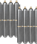 Built Like A Tank Heavy Duty Carbon Steel Weld On Hinges 8 Pack 6 Inch with Zerk Grease Fitting, bullet barrel design.