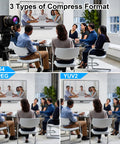 1080P USB Webcam With 2.8-12mm Varifocal Lens capturing video conference in office with H.264, MJPEG, YUV2 formats