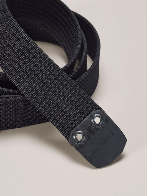 38Mm Webbing Belt With Metal Buckle Black Medium Durable Everyday Carry Belt With Fair Trade Certified Materials close-up