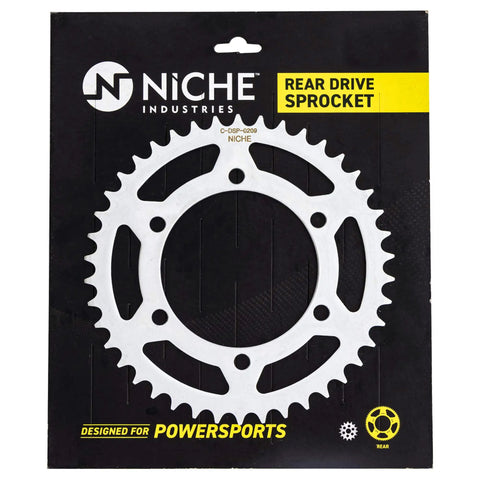 Drive Sprocket Chain Combo For Kawasaki Ninja 300 EX300 Z300 14T Front 42T Rear 520V XRing 106 Links Durable SAE 1023 Carbon Steel