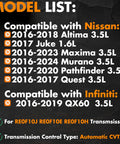 Compatibility list for Go-To CVT Transmission Filter And Oil Pan Gasket Kit 31728-29X0D For Nissan Murano 3.5L 2016-2024