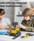 STEM Robot Building Kit For Kids Aged 8 to 12 With Remote Control Cool Hands On Robotics Toy For Boys And Teens Learn Coding Engineering And Problem Solving The Ultimate Gift For Birthday Or Holidays, kids building robot