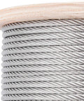 One Thousand Feet Of T316 Stainless Steel Cable One By Nineteen Wire Rope One Eighth Inch Diameter For Deck Cable Railing Kits
