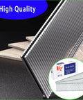 Pro Grade Galvanized Brad Nails Five Thousand Pack For 18 Gauge Pneumatic And Electric Nailer Guns displayed on a dark background.