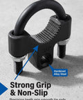 Heavy Duty Carbon Steel Inner Tie Rod Wrench With Low Profile 3/8 Inch Drive Fits 30 To 33 Millimeter steering ends, showing strong grip design.