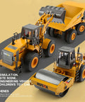 Alloy Loader Truck Toy For Kids Kid Friendly Durable Safe One To Forty Scale Diecast Bulldozer With Movable Multiarticular Boom