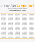 Compatibility chart for Refrigerator Water And Ice Filter Replacement For Frigidaire ULTRAWF PureSource Ultra And WF3CB.