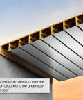 Top Shelf Radiant Barrier Foil Roll With Heavy Duty Reflective Insulation That Kicks Serious Attic Heat And Keeps The Place Chill While Slashing Power Bills At 250 By 4 Feet installed under roof trusses.