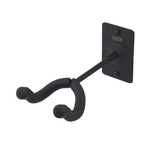 Crossbow Wall Mount Holder For Flat Walls, Built Tough Steel With Black Powder Coat, No Nonsense Vertical Display Cradle Holds Stirrups Or Limbs