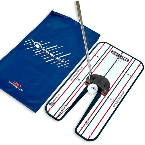 Putting Mirror Alignment Training Aid For A Killer Consistent Golf Setup Tour Pro Approved Eyes Shoulders Putter Face Check