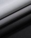 Close-up of the Gradient Ombre Room Darkening Curtains Set Two Panels 52 By 54 Inches with rod pocket showing fabric detail