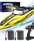 Fast RC Boat Reaching 32 KPH With 2.4GHz Remote For Pool Lake Salt Water Adventures Durable Watercraft Toy