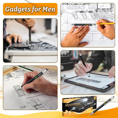 Extendable Magnetic Pickup Tool Set 2 Pack With LED Lights 360 Degree Swivel Aluminum Body Magnetic Head Pretty Handy Mechanic Gadget For Dropped Fasteners, showing versatility in use across electronic repairs, drafting, and office work.