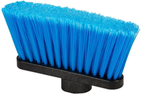 Grab This Lightweight Flagged Industrial Lobby Broom With A Rock Solid Threaded Handle And Tough Synthetic Bristles To Tackle Messes Fast And Keep Your Facility Looking Slick Without Any Real Fuss. Blue synthetic bristles.