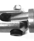 Built Tough Tube Bung For 1-1/2 Inch OD Tubing Machined 1018 Steel Includes Shoulder Bolt Washer And Nyloc Nut Fits.095 Or.120 Wall Sold Individually Perfect For Quick Install On Tube Hinge Mounts On Cars Trailers And DIY Projects, close-up