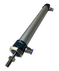 1 Inch Bore 6 Inch Stroke Double Acting Pneumatic Cylinder Aluminum Alloy With Multifunction Adjustable Air Fittings For Easy Mounting