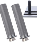 Two Pack 20mm Bench Dogs For Woodworking Tables With Slick Aluminum Alloy Sliding Slot Stop Clamp For T Slot Rails