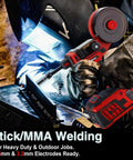 Welder using Handheld MIG Welder For DIY And Auto Repair Flux Core Pro Grade Gasless Welder With Overheat And Voltage Protection Portable 110V
