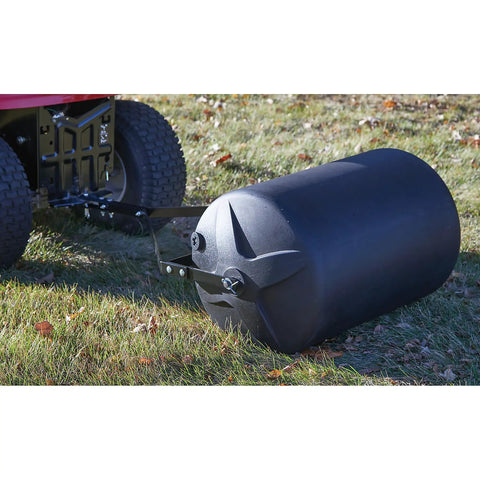 Lawn Roller 18 Inch Diameter 24 Inch Wide Poly Drum Holds Up To 270 Lbs And 31.1 Inch Working Width For Versatile Push And Tow Lawn Care