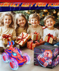 Remote Control Stunt Car With 360 Degree Rotating Action And Wheel Lights 2.4GHz Rechargeable RC Car by wrapped gifts