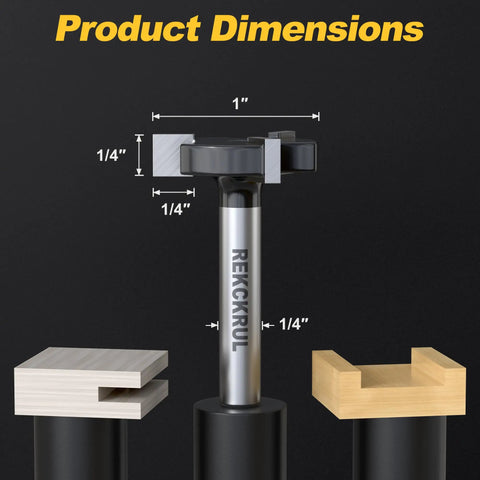 Pro Grade CNC Spoilboard Surfacing Router Bit With One Quarter Inch Shank And One Inch Cutting Diameter Three Wing Carbide