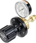 Pro Grade Edge Liquid Cylinder With 2.5 Inch Gauge, Color Coded SLAM Impact Absorbing Safety Knob, 3000 PSIG Inlet
