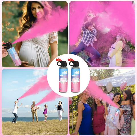 Epic Gender Reveal Smoke Bombs Designed Like Fire Extinguishers And Biodegradable Party Supplies For Boy Or Girl Baby Shower Smooth And Legit Hype For Every Celebration Outdoors