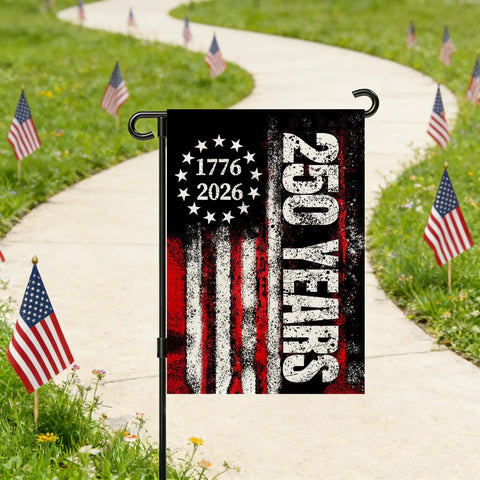 Patriotic 250th Anniversary USA Garden Flag For Outside Double Sided Waterproof Stars And Stripes Banner 1776 2026