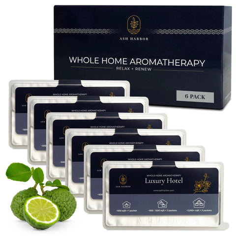 Luxury Hotel Scent Whole Home Air Freshener System For HVAC Filters And Duct Odor Elimination Scented Filters Six Pack