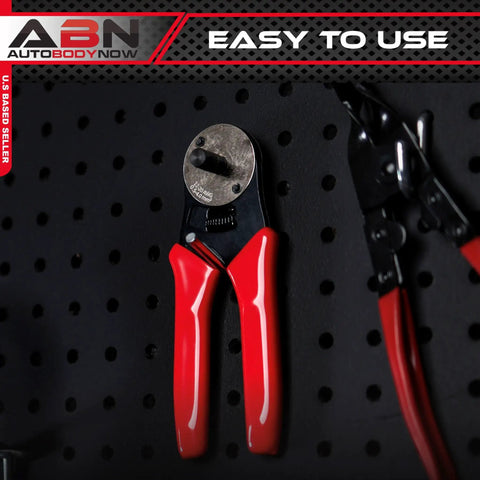 Deutsch Closed-Barrel D-Sub Crimper for 12-20 AWG with Ratcheting Action, Heavy-Duty Crimp Tool for Automotive, Trucks, Motorcycles and Equipment, Ideal for Closed-Barrel D-Sub Contacts