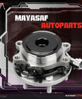 Front Wheel Hub Bearing Assembly 6 Lug With ABS For Nissan Frontier Xterra Pathfinder Suzuki Equator 2WD RWD Replacement OE Quality Fit Durable Hub Unit For Smooth Steering Quiet Operation shown in package