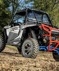 Heavy-Duty High Clearance Boxed Rear Radius Arms For Polaris RZR Models In Voodoo Blue Or Velocity Blue Finish, 4x Stronger Than Stock, Includes Hardware, Easy Install, Will Not Fit With Polaris Rear Bumpers, Fits 2014+ XP And XP 4 1000, RS1 on Polaris RZR