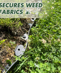 Garden border with 1.5 Inch Tall Landscape Edging 100 Ft No Dig Garden Border In Black With 5 Pcs Connectors And 120 Pcs Anchoring Spikes