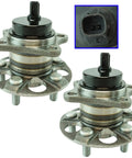 Rear Wheel Bearing And Hub Assembly Set For Toyota Prius 2010 2015 And Prius Plug-In 2012 2015, Dual Rear Left And Right Hub Bearings