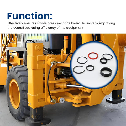 Heavy Duty Bucket Cylinder Hydraulic Seal Kit For Front End Loaders And 48 Inch Manure Fork Buckets next to loader