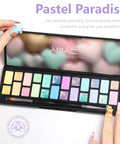 Pastel Shimmer Solid Gel Nail Polish Set With 24 Color Ombre Kit And Pro Nail Art Brush Hema Free Soak Off Gel System