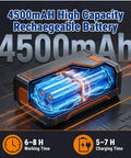 Self Leveling Sewer Borescope Camera With 9 Inch Screen 1080P HD Display IP68 Waterproof For Duct Pipe And Home Inspection 4500mAh battery