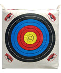 Weatherproof Supreme Range Archery Bag Target For Adults With NASP Scoring Rings and Nucleus Center in white, front view