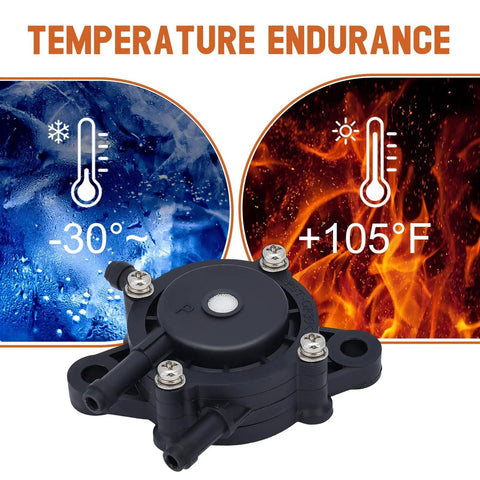 Universal Fuel Pump Replacement For Kohler Honda Predator Kawasaki And John Deere Engines Compatible With 808656. 