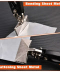 3 Inch Sheet Metal Hand Seamer With Straight Jaw Ergonomic TPR Handle bending and flattening metal edges