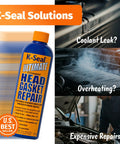Ultimate Head Gasket And Block Repair Sealant For Cars Stops Coolant Leaks Permanently Seals Blown Gaskets Cracked Heads 472ML