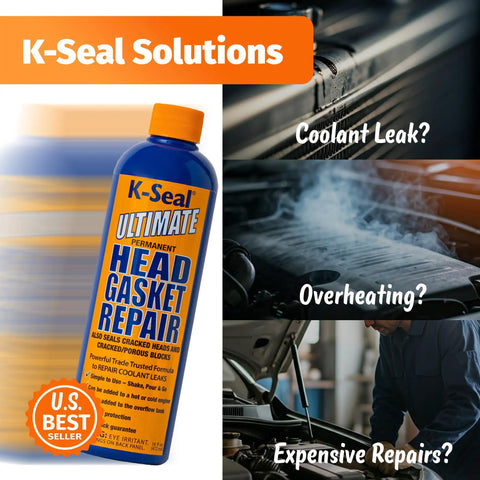 Ultimate Head Gasket And Block Repair Sealant For Cars Stops Coolant Leaks Permanently Seals Blown Gaskets Cracked Heads 472ML