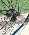 Heavy Duty 26 Inch Rear Wheel Rim With 12 Gauge 48 Spokes Double Wall Aluminum Alloy For Disc Brake Bikes 135mm Hub