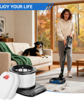 Two Pack HEPA Filters And Four Pack Foam And Felt Replacement Filters Kit For Vertex Pro Lightweight Cordless Stick Vacuum demonstration