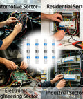 100 Pack 16 To 14 Awg Solder Seal Butt Connectors Blue Adhesive Lined Heat Shrink Cable Splices in various sectors.