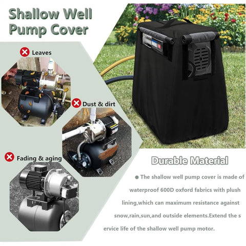All Weather Pump Cover Built To Last With Heavy Duty Reinforced Seams And Easy Fit Design Durable Oxford Fabric Shelter