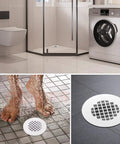Heavy Duty PVC Side Outlet Drain Assembly Featuring Snug Silicone Rings For Low Profile Shower Bases And Smooth Tile Floors Built Damn Tough Daily Performance with water flow.