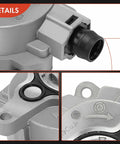 Close-up view of Heavy Duty Vacuum Pump For Ford And Lincoln, showcasing connectors and detailed housing design.