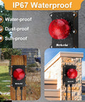 Heavy Duty Sump Pump Alarm High Water Alarm With 10 Foot Float Switch 110 dB Loud Alarm For Basement Flood Prevention Waterproof Sensor Audible Flood Warning Real Time Monitoring Easy Install Home Safety, IP67 waterproof alarm