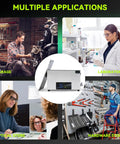 Mntnco 30L Ultrasonic Cleaner With Heating And Deep Clean Mode Touch Control for use in garage, laboratory, optical store, and hardware.